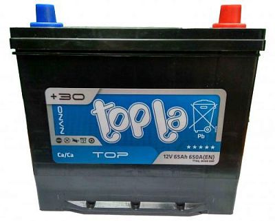 Автомобильный аккумулятор TOPLA Тop JIS 65.0 Ah+R 118667 TT65J 56568 SMF 
