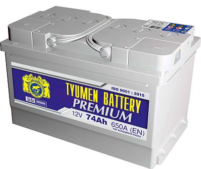 Автомобильный аккумулятор TYUMEN Battery Premium 74.0 LR (278х175х175)