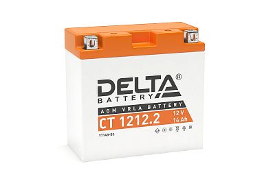 Аккумуляторная батарея мото Delta CT 1212.2 (YT14B-BS)