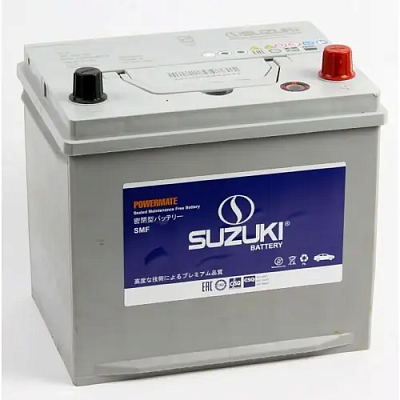 Автомобильный аккумулятор SUZUKI 6СТ-60.0 (65D23L) яп/ст. бортик