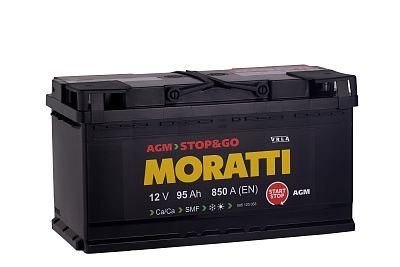 Автомобильный аккумулятор MORATTI AGM 95 а/ч (0) L5 (арт.595120033)