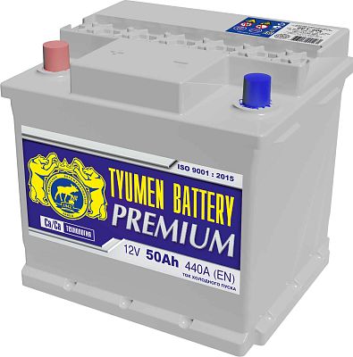 Автомобильный аккумулятор TYUMEN Battery Premium 50.0 LR (206х175х190)