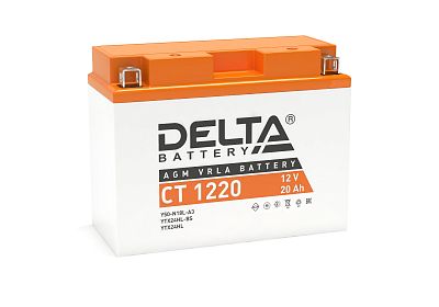 Аккумуляторная батарея мото Delta CT 1220 (Y50-N18L-A3) (YTX24HL-BS) (YTX24HL)