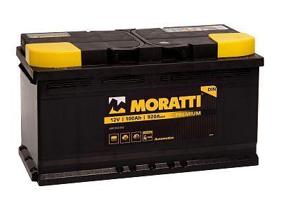 Автомобильный аккумулятор MORATTI 100 (0) L5 (арт.600044092)